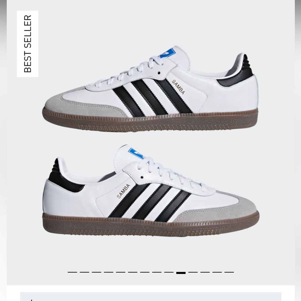 Adidas Samba OG Shoes- W9 (M8), new!